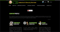 Desktop Screenshot of c3idetective.com